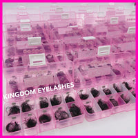 12D Handmade Lashes Mixed Lengths - 9/10/11/12/13